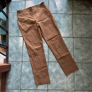 Women’s Ruby Rd. Belk Brown Tan Pants Slacks